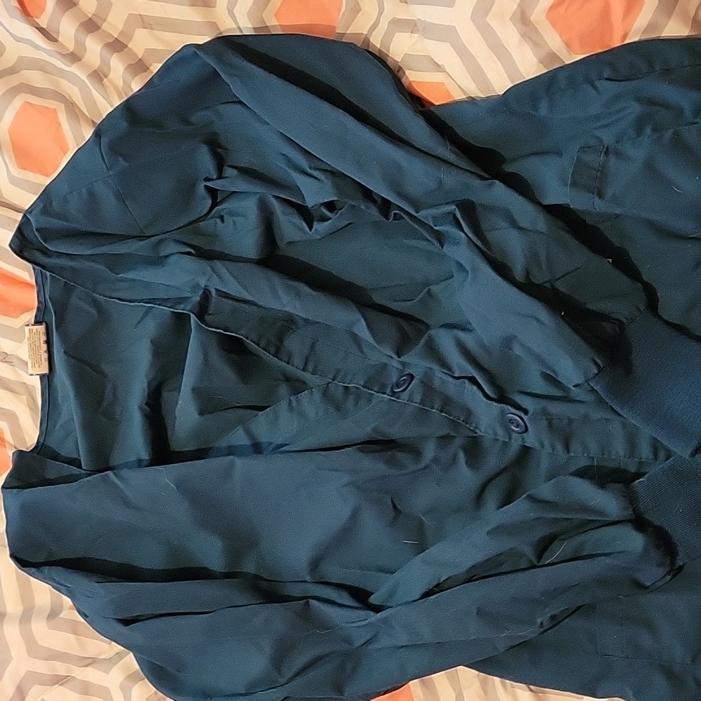 Scrub jacket in the color Caribbean Blue